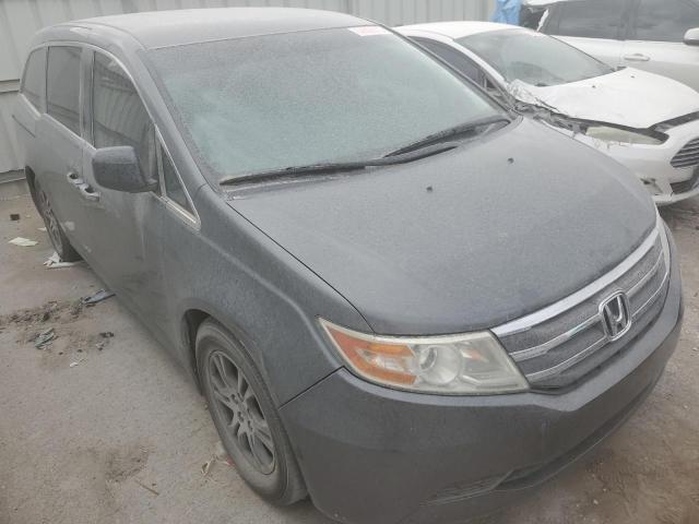 5FNRL5H41BB069013 - 2011 HONDA ODYSSEY EX GRAY photo 4