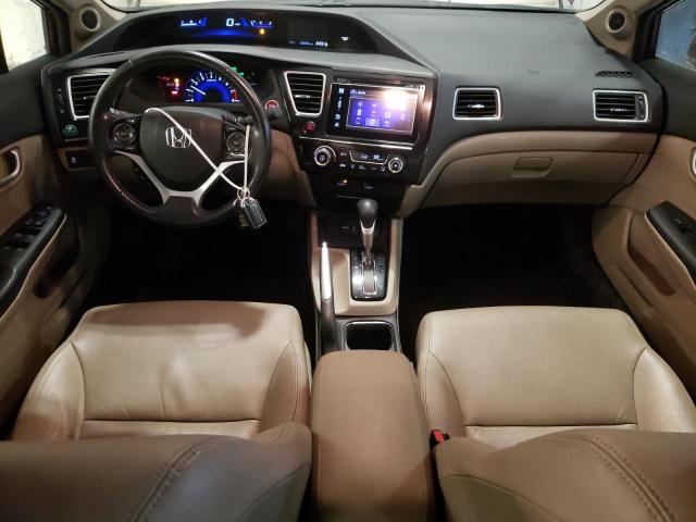 2HGFB2F90EH547912 - 2014 HONDA CIVIC EXL მუქწითელი ფოტო 8