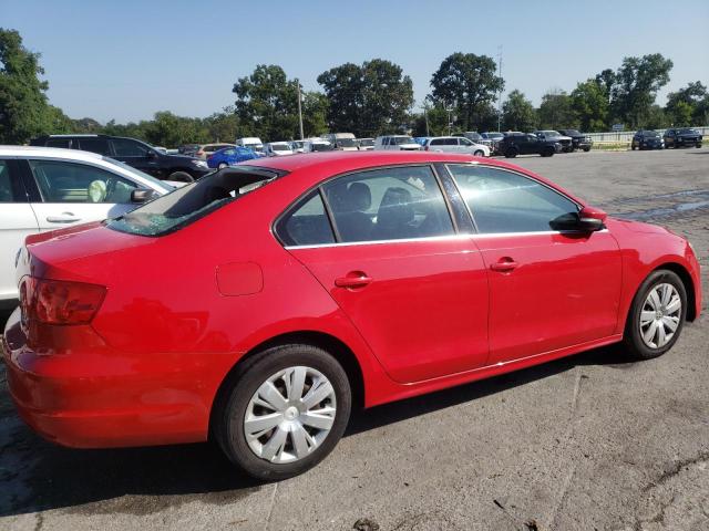 3VWDP7AJXDM417557 - 2013 VOLKSWAGEN JETTA SE RED photo 3