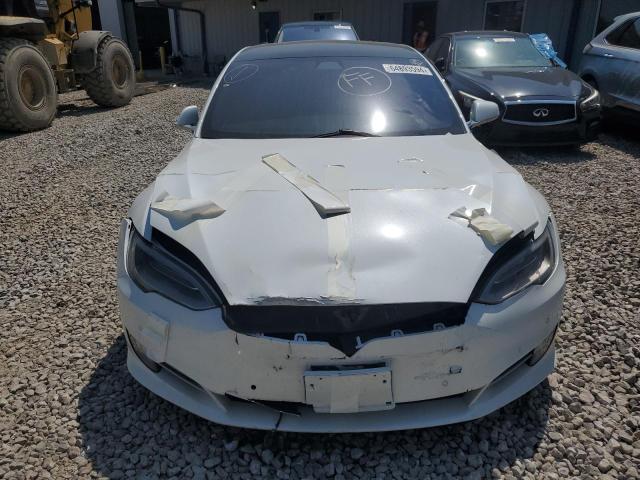 5YJSA1E42LF412448 - 2020 TESLA MODEL S WHITE photo 5