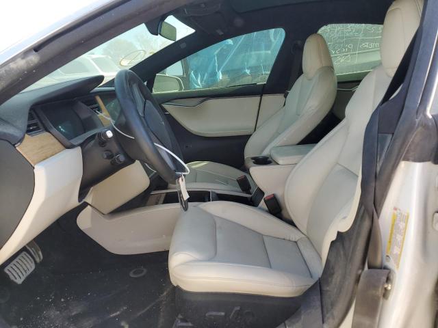 5YJSA1E42LF412448 - 2020 TESLA MODEL S WHITE photo 7