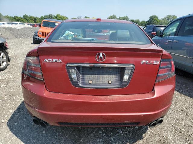 19UUA76508A034134 - 2008 ACURA TL TYPE S MAROON photo 6