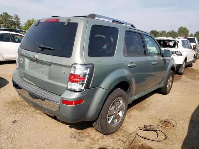 4M2CU87128KJ40804 - 2008 MERCURY MARINER PREMIER GREEN photo 3