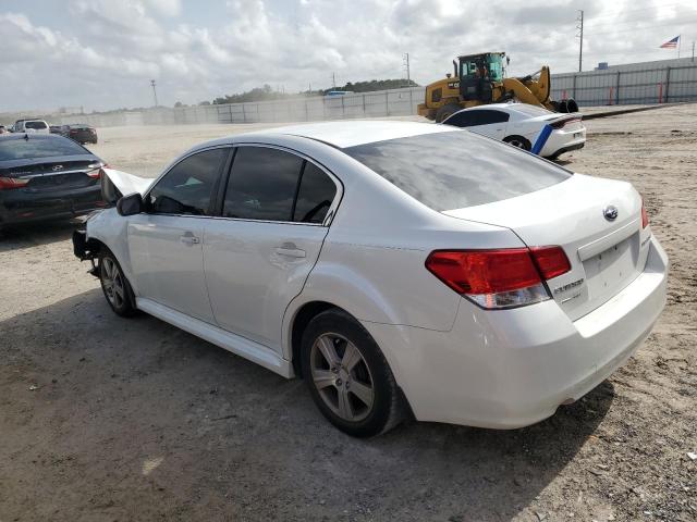 4S3BMCA60D3024448 - 2013 SUBARU LEGACY 2.5I WHITE photo 2