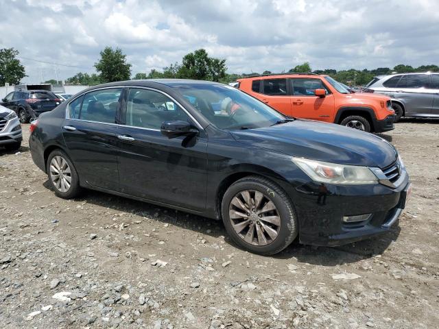 1HGCR3F81DA031504 - 2013 HONDA ACCORD EXL 黑色 照片 4