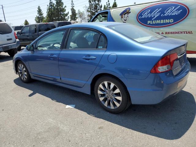 19XFA16959E001734 - 2009 HONDA CIVIC EXL შავი ფოტო 2