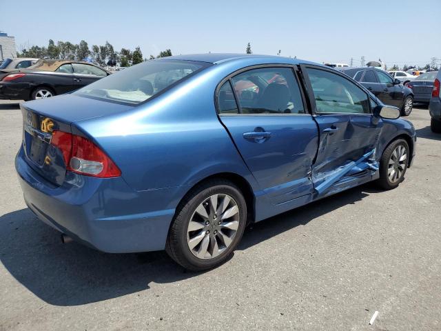 19XFA16959E001734 - 2009 HONDA CIVIC EXL შავი ფოტო 3