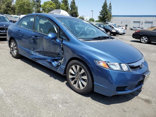 19XFA16959E001734 - 2009 HONDA CIVIC EXL შავი ფოტო 4