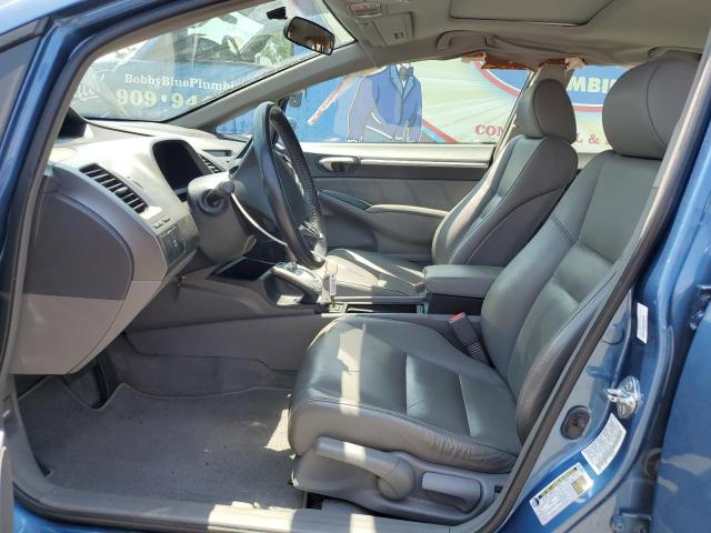 19XFA16959E001734 - 2009 HONDA CIVIC EXL შავი ფოტო 7