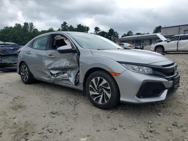 SHHFK7H20JU431538 - 2018 HONDA CIVIC LX 银色 照片 4