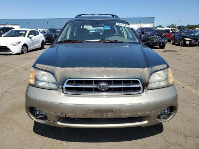 4S3BH675227650058 - 2002 SUBARU LEGACY OUTBACK AWP 绿色 照片 5