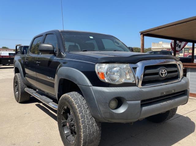 5TEJU62N37Z415604 - 2007 TOYOTA TACOMA DOUBLE CAB PRERUNNER BLACK photo 1