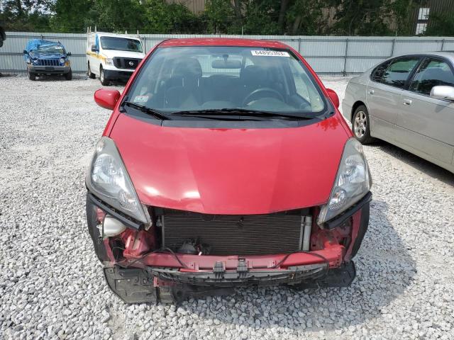 JHMGE8H30DC013718 - 2013 HONDA FIT RED photo 5