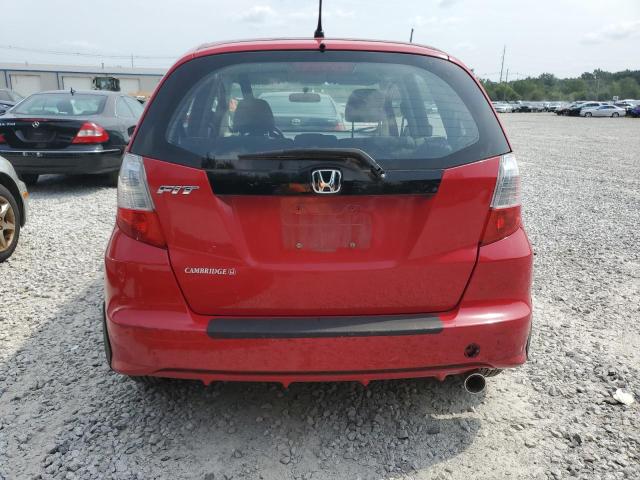 JHMGE8H30DC013718 - 2013 HONDA FIT RED photo 6