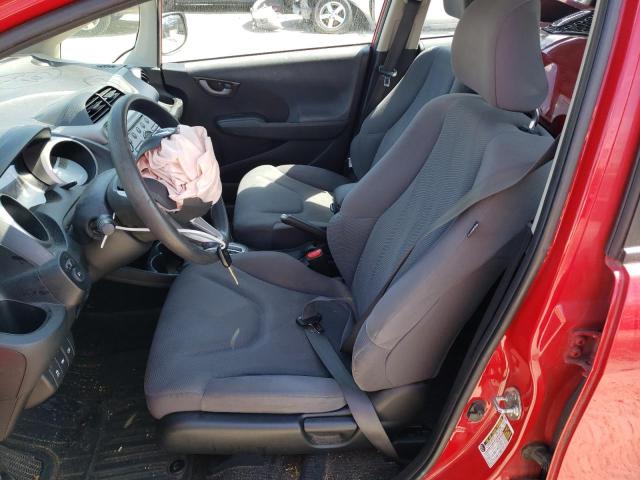 JHMGE8H30DC013718 - 2013 HONDA FIT RED photo 7