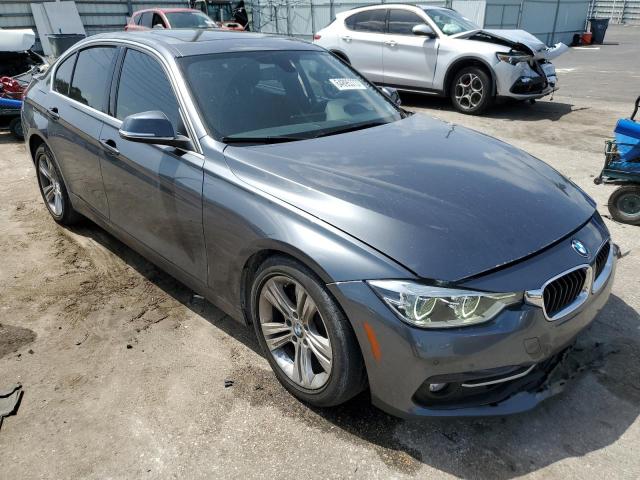 WBA8B9G34HNU53082 - 2017 BMW 330 I GRAY photo 4