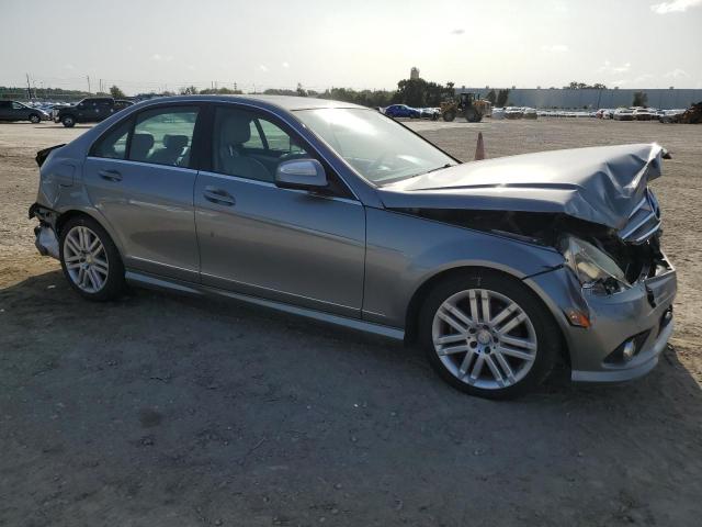 WDDGF54X99R083721 - 2009 MERCEDES-BENZ C 300 SILVER photo 4