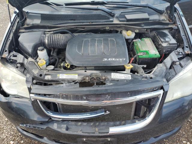 2C4RC1CG5DR531462 - 2013 CHRYSLER TOWN & COU TOURING L BLACK photo 12