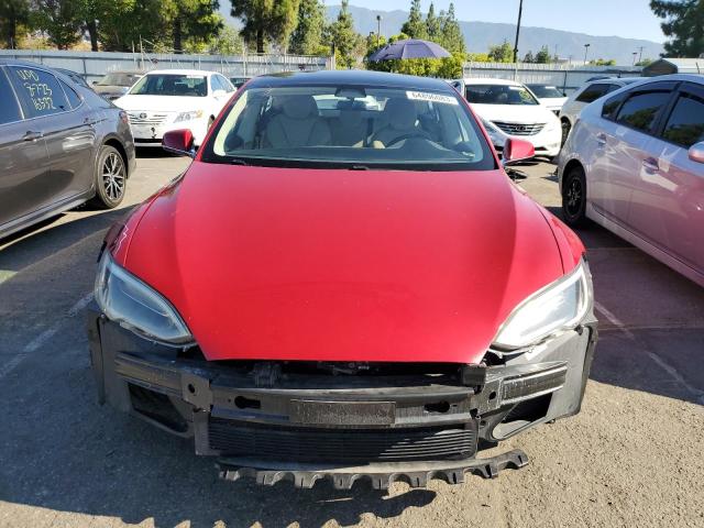 5YJSA1E27HF199762 - 2017 TESLA MODEL S Կարմիր լուսանկար 5