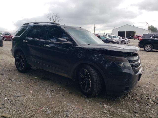 1FM5K8GT3EGB00523 - 2014 FORD EXPLORER SPORT BLACK photo 4