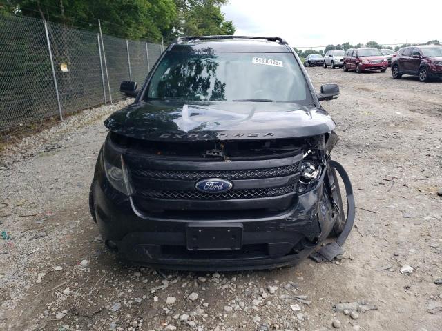 1FM5K8GT3EGB00523 - 2014 FORD EXPLORER SPORT BLACK photo 5