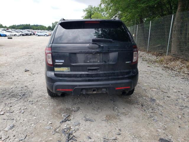 1FM5K8GT3EGB00523 - 2014 FORD EXPLORER SPORT BLACK photo 6