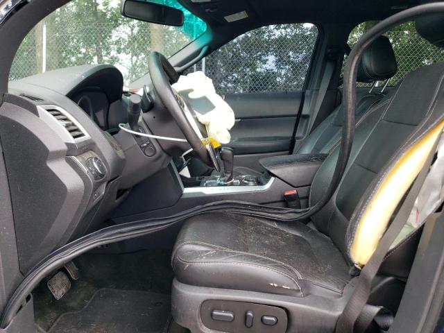1FM5K8GT3EGB00523 - 2014 FORD EXPLORER SPORT BLACK photo 7