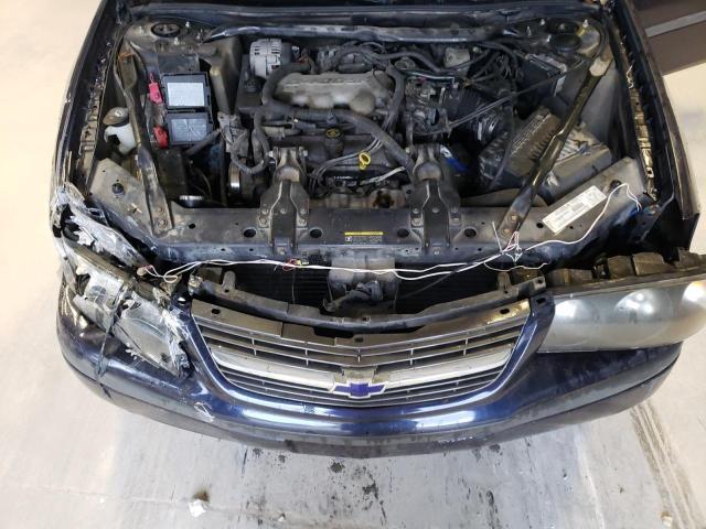 2G1WF55E129349910 - 2002 CHEVROLET IMPALA BLUE photo 11