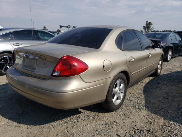 1FAFP52U51G156231 - 2001 FORD TAURUS LX TAN photo 3