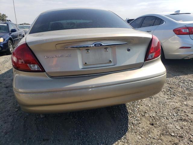 1FAFP52U51G156231 - 2001 FORD TAURUS LX TAN photo 6