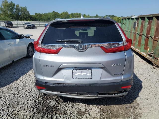 7FARW2H91KE020318 - 2019 HONDA CR-V TOURING SILVER photo 6