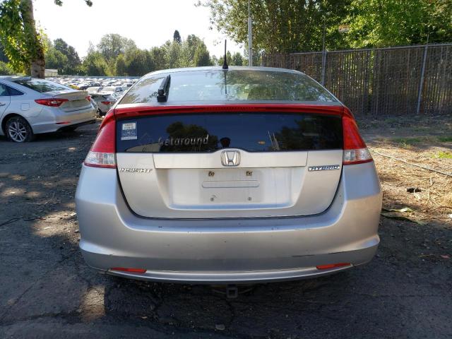 JHMZE2H77AS037024 - 2010 HONDA INSIGHT LX EX SILVER photo 6