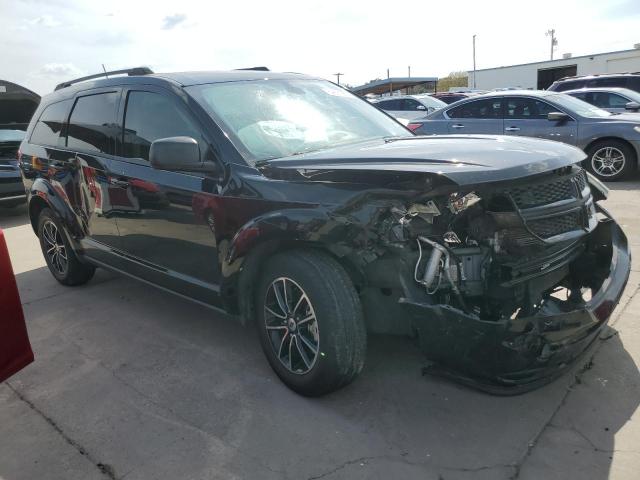 3C4PDCAB7JT445280 - 2018 DODGE JOURNEY SE BLACK photo 4