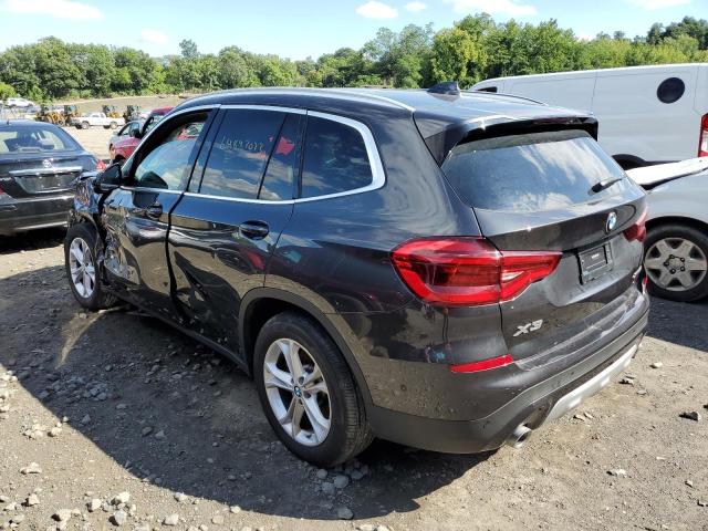 5UXTY5C0XM9E93347 - 2021 BMW X3 XDRIVE30I BLACK photo 2