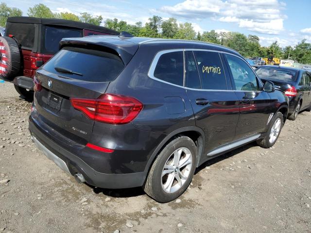 5UXTY5C0XM9E93347 - 2021 BMW X3 XDRIVE30I BLACK photo 3