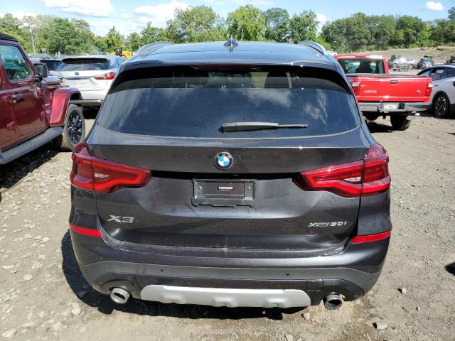 5UXTY5C0XM9E93347 - 2021 BMW X3 XDRIVE30I BLACK photo 6