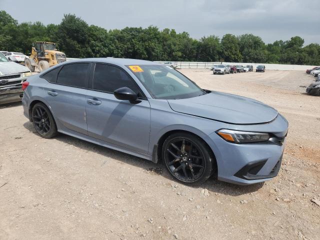 2HGFE2F52NH576655 - 2022 HONDA CIVIC SPORT BLUE photo 4