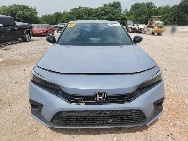 2HGFE2F52NH576655 - 2022 HONDA CIVIC SPORT BLUE photo 5