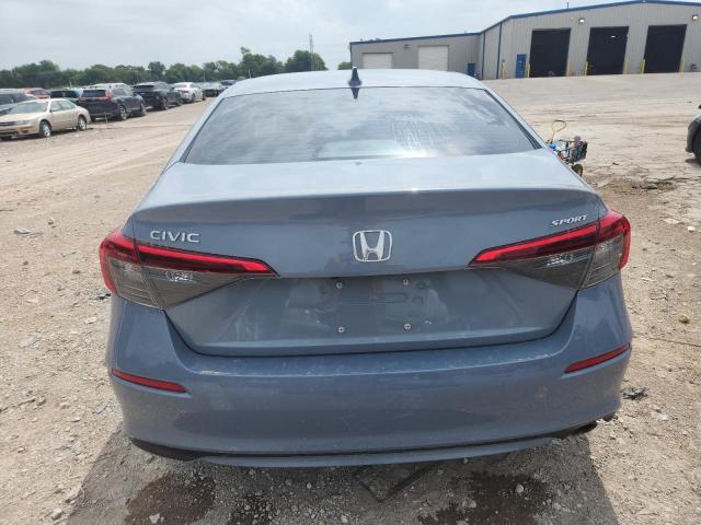 2HGFE2F52NH576655 - 2022 HONDA CIVIC SPORT BLUE photo 6