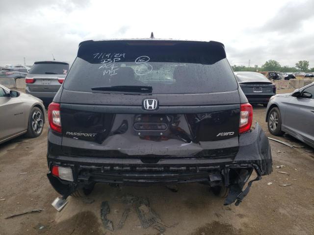 5FNYF8H58LB012225 - 2020 HONDA PASSPORT EXL BLACK photo 6