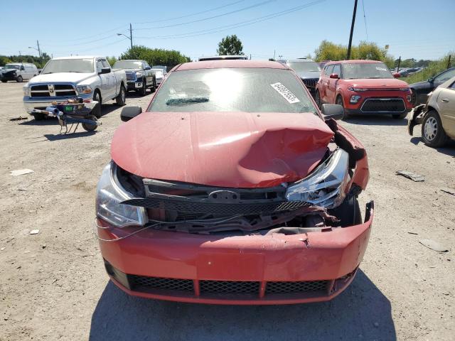 1FAHP35N88W142373 - 2008 FORD FOCUS 4D SE RED photo 5