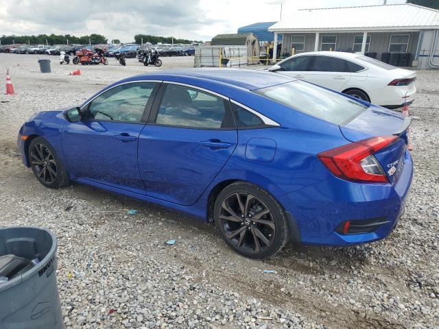 2HGFC2F87LH573845 - 2020 HONDA CIVIC SPORT BLUE photo 2