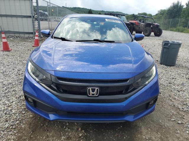 2HGFC2F87LH573845 - 2020 HONDA CIVIC SPORT BLUE photo 5