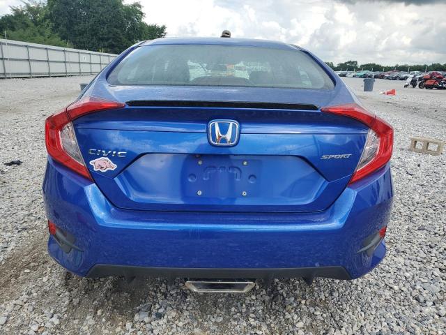 2HGFC2F87LH573845 - 2020 HONDA CIVIC SPORT BLUE photo 6