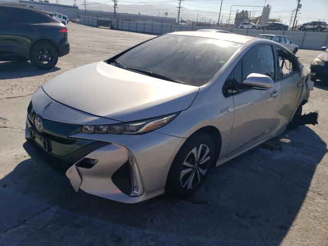 JTDKARFP2K3116316 - 2019 TOYOTA PRIUS PRIM ვერცხლისფერი ფოტო 1