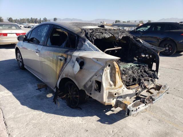 JTDKARFP2K3116316 - 2019 TOYOTA PRIUS PRIM ვერცხლისფერი ფოტო 2