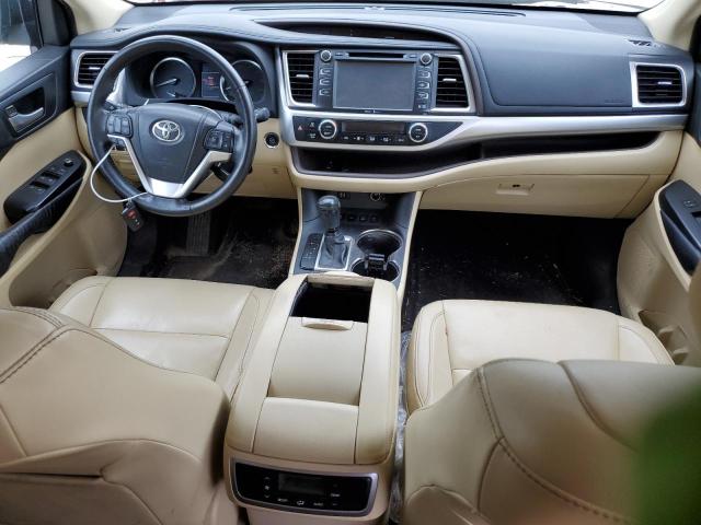 5TDJKRFH1FS122274 - 2015 TOYOTA HIGHLANDER XLE BEIGE photo 8