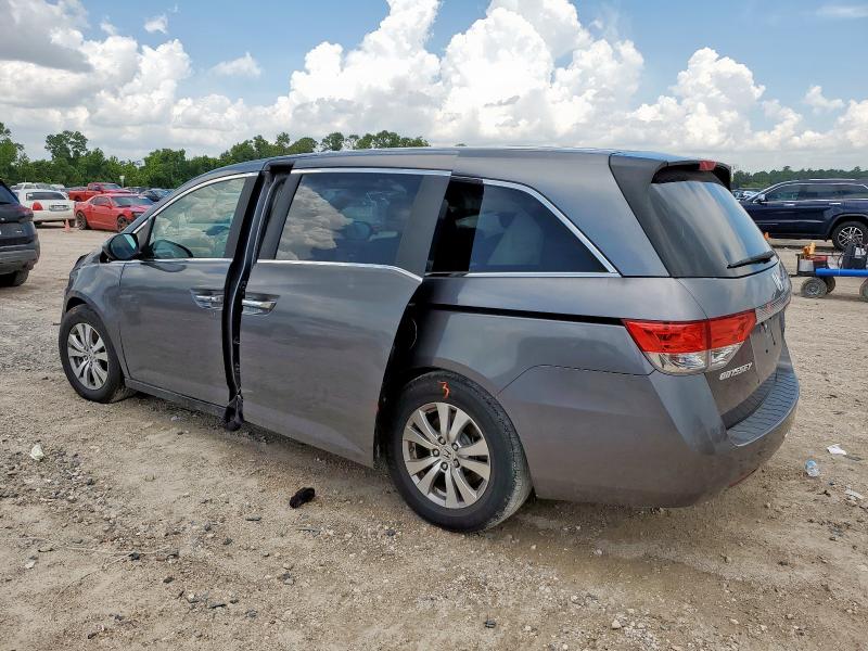 5FNRL5H40EB033169 - 2014 HONDA ODYSSEY EX GRAY photo 2