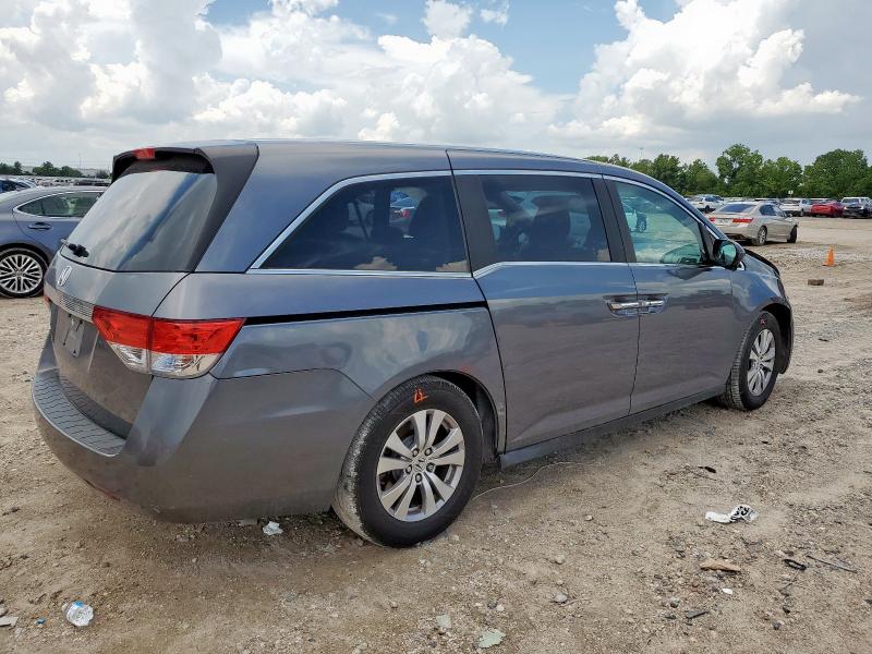 5FNRL5H40EB033169 - 2014 HONDA ODYSSEY EX GRAY photo 3