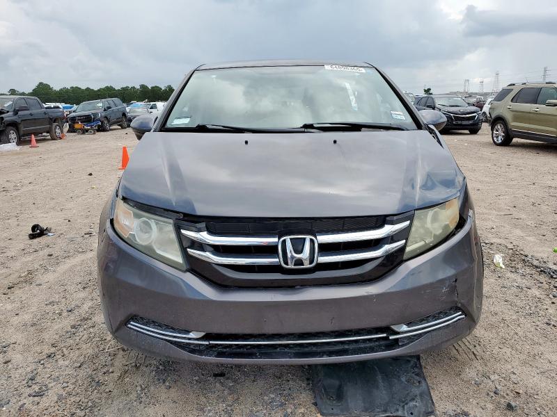 5FNRL5H40EB033169 - 2014 HONDA ODYSSEY EX GRAY photo 5